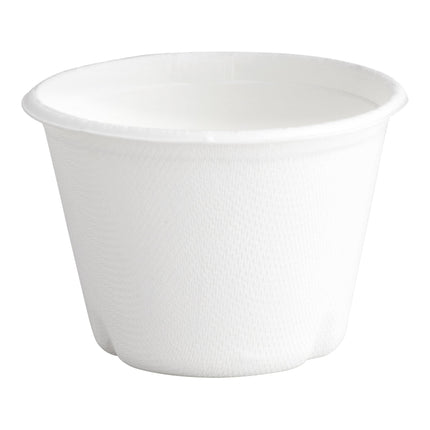 Ly chia phần sợi thực vật phân hủy sinh học EcoChoice 118 ml màu trắng - Thùng 1.000 cái