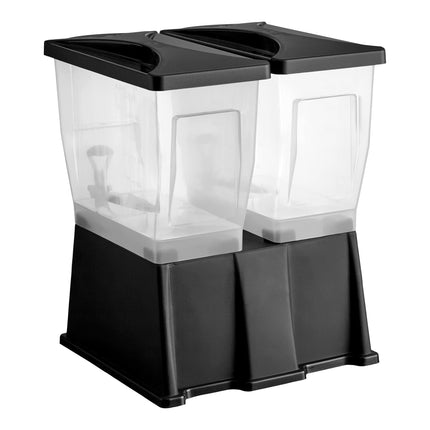 Bình đựng đồ uống/nước ép đôi Choice 11,4 lít với chân đế đen
