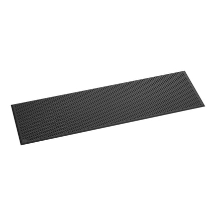 Thảm chống mỏi cao su Lavex hạng nặng 91 x 305 cm màu đen họa tiết kim cương viền vát - dày 1,3 cm