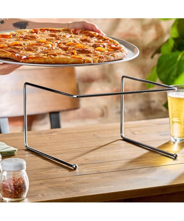 Giá đỡ pizza kim loại mạ crôm Choice 30,5 x 30,5 x 17,8 cm