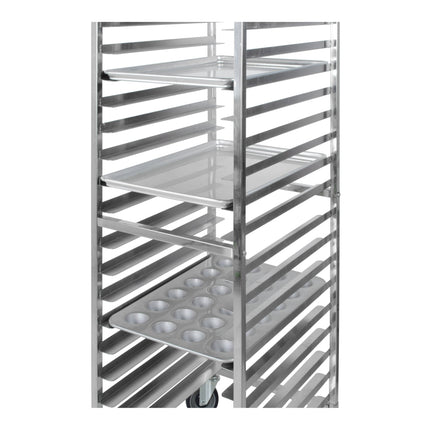 Giá đựng khay bánh / khay nướng nạp đầu thép không gỉ Regency 20 khay - Lắp sẵn