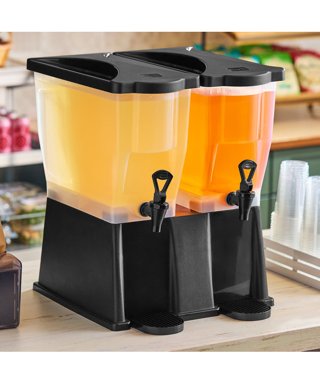 Bình đựng đồ uống/nước ép đôi Choice 11,4 lít với chân đế đen