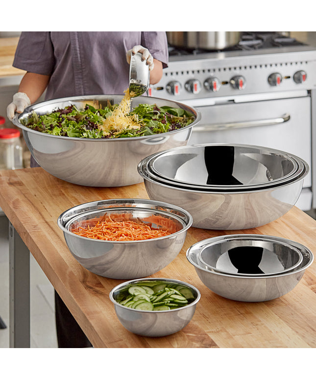 Bộ tô trộn thép không gỉ loại nặng Choice - Bộ 10 cái