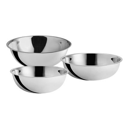 Bộ tô trộn thép không gỉ loại nặng cỡ lớn Choice - Bộ 3 cái