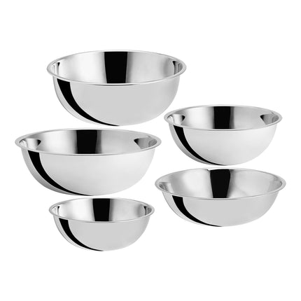 Bộ tô trộn thép không gỉ loại nặng Choice - Bộ 5 cái