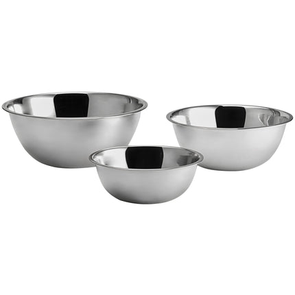 Bộ tô trộn thép không gỉ tiêu chuẩn Choice - Bộ 3 cái
