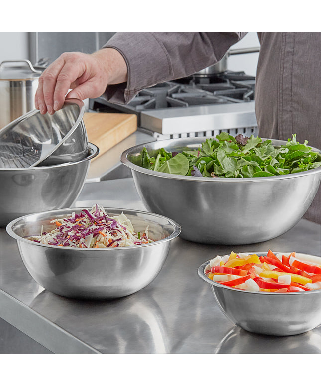 Bộ tô trộn thép không gỉ tiêu chuẩn Choice - Bộ 5 cái