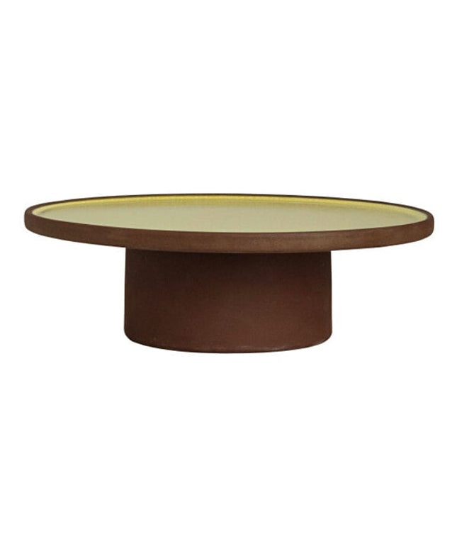Kệ trưng bày gốm sứ tròn Maham Studio Spice (Steelite International) màu nghệ tây 15 x 4,4 cm - Thùng 12 cái