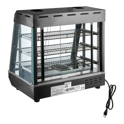 Tủ giữ nóng trưng bày để bàn Avantco HDC-26 3 kệ cửa trượt 66 cm - 120V, 1580W