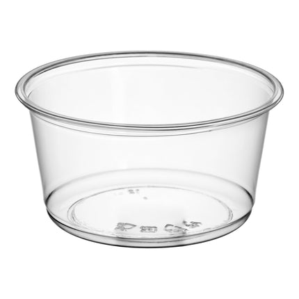 Choice Hộp Deli Tròn Nhựa PET Tái Chế Siêu Trong 12 oz 500/Thùng