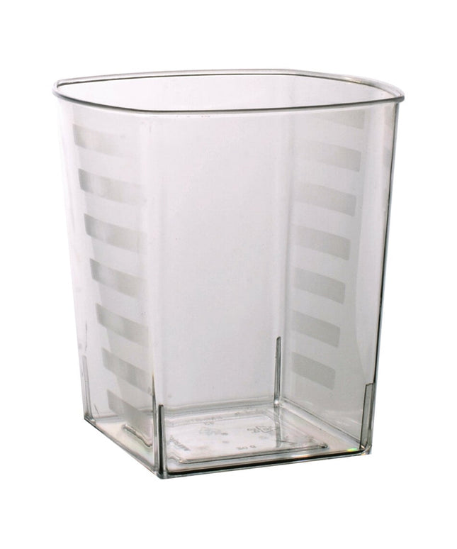 Ly cao nhựa trong suốt Fineline Solid Squares 266 ml - Thùng 168 cái