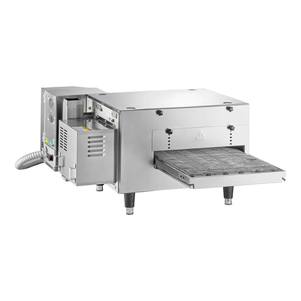 Lò băng chuyền điện impinger để bàn không khói Cooking Performance Group băng 127 cm - 208V, 1 pha, 6700W