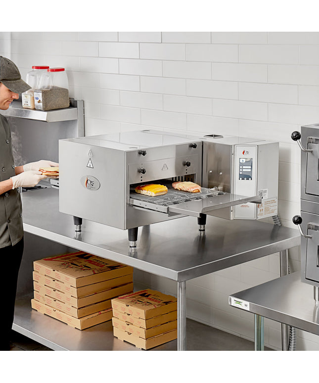 Lò băng tải điện để bàn Cooking Performance Group ICOE-32-B băng tải 81 cm - 208V, 1 pha, 6700W