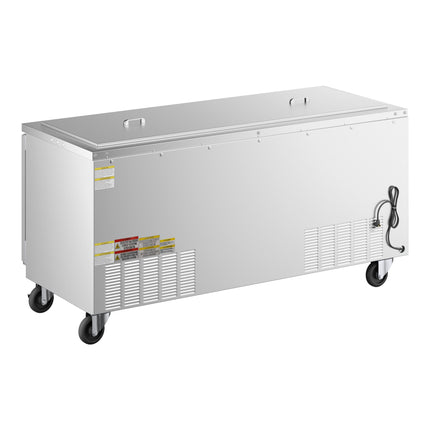 Bàn salad bar lạnh thép không gỉ Beverage-Air SPE72HC-S 183 cm