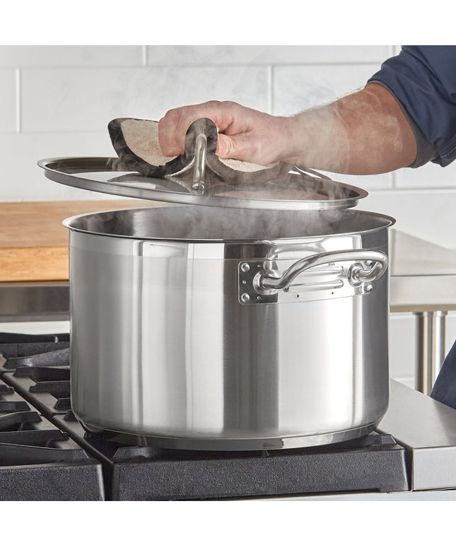 Nồi nấu sốt inox đáy nhôm bọc Vigor SS1 Series 15,1 lít kèm nắp
