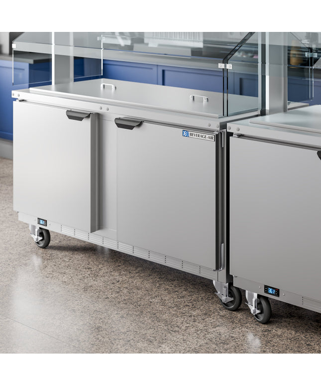 Bàn salad / giữ lạnh thực phẩm Beverage-Air SPE60HC-S thép không gỉ 152 cm