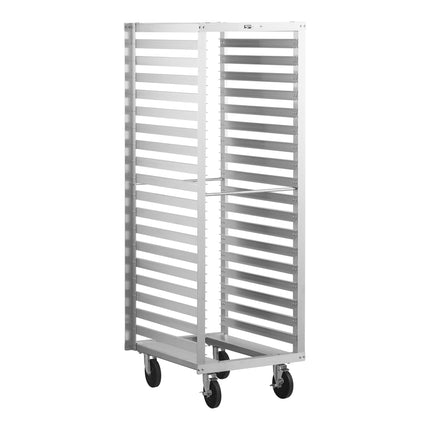 Xe giá khay nhôm cuộn vào tủ mát Metro RF13N 36 khay nạp đầu