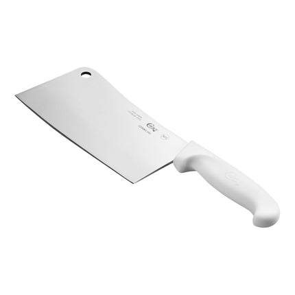 Dao chặt thịt thép không gỉ Choice cán trắng 20 cm