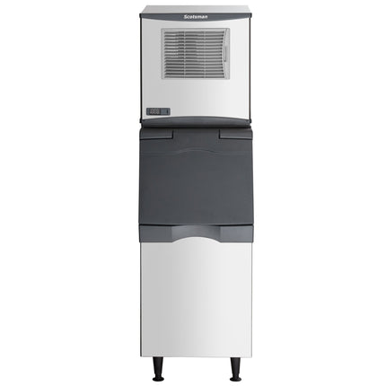 Máy làm đá viên nhai Scotsman Prodigy Plus NS0422AX-1A giải nhiệt gió 56 cm kèm thùng chứa inox - 195 kg/ngày, 115V
