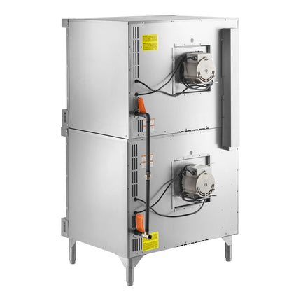 Lò nướng công nghiệp Vulcan VC44GD-NAT Natural Gas kép Deck cỡ đầy đủ Gas lò nướng đối lưu Solid State Controls - 100,00