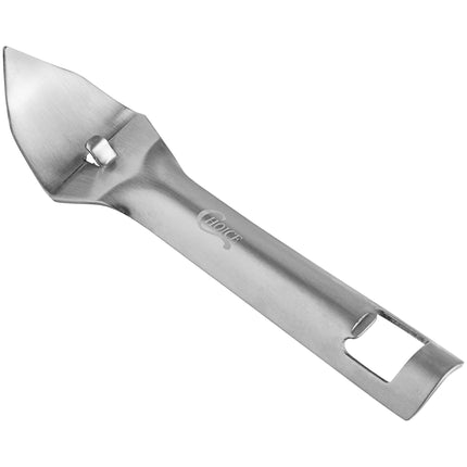 Dụng cụ mở lon và nắp chai kiểu church key Choice 18 cm thép mạ niken - Thùng 6 cái