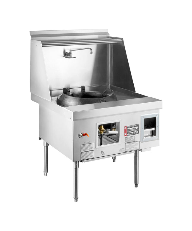 Bếp xào wok gas tự nhiên Town York Y-1-SS-N-20 buồng đơn kiểu Quảng Đông 51 cm - 116.000 BTU