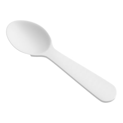 Muỗng nếm thử nhựa Choice trắng 8 cm - Thùng 3.000 cái