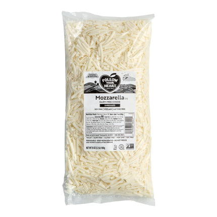 Phô mai mozzarella bào thuần chay không sữa Follow Your Heart 1 kg - Thùng 6 gói