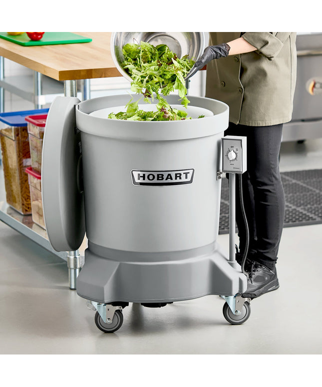 Máy vẩy rau Hobart SDPE-11 75,7 lít điện Polyethylene Salad Dryer - 1/4 HP