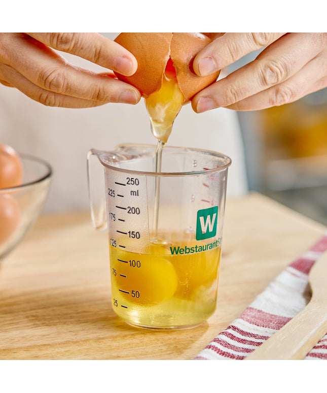 Cốc đong nhựa trong WebstaurantStore 1 cup