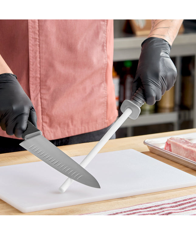Thanh mài dao tròn bằng gốm Schraf 30,5 cm cán TPRgrip