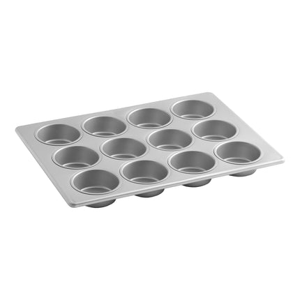 Khuôn muffin jumbo/cupcake thép mạ nhôm phủ men Baker's Lane 12 khuôn 207 ml - 33 x 46 cm