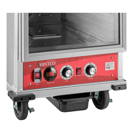 Tủ giữ nóng / ủ bột cách nhiệt half size Avantco HPI-1812 cửa trong, dưới quầy - 120V