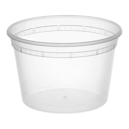 Hộp Đựng Thực Phẩm Nhựa Choice Heavy-Duty 16 oz Trong Mờ Dùng Được Lò Vi Sóng - Thùng 480 Cái