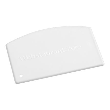 Phới cạo tô nhựa cạnh thẳng WebstaurantStore 14 x 9,5 cm