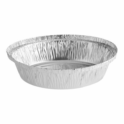 Khay mang đi bằng giấy bạc tròn trọng lượng tiêu chuẩn Choice 18 cm - Thùng 500 cái