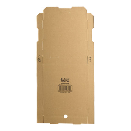 Hộp pizza sóng giấy kraft tùy chỉnh Choice 30 x 30 x 5 cm trơn - Bó 50 cái