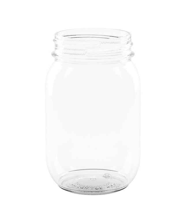 Hũ mason nhựa in tùy chỉnh Tossware POP 591 ml - Thùng 126 cái