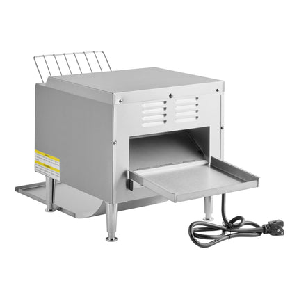 Máy nướng bánh mì công nghiệp Avantco T140 công nghiệp 25,4 cm Wide Conveyor Toaster 7,6 cm Opening - 120V, 1750W - 300 