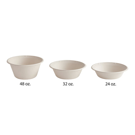 Tô sợi thực vật phân hủy Tellus Products 710 ml - Gói 50 cái