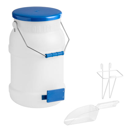 Bộ thùng xúc đá PP Choice 19 lít kèm muôi 355 ml, giá muôi, nắp và giá gắn