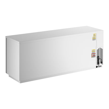 Tủ mát quầy bar cửa đặc chiều cao quầy thép không gỉ Beverage-Air BB94HC-1-S 241 cm