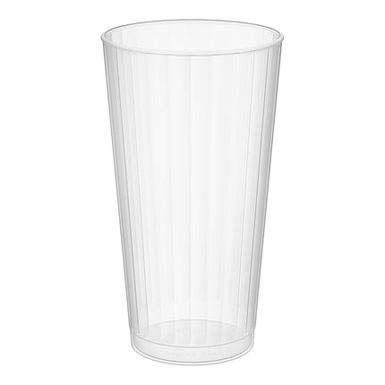 Cốc vại nhựa vân khía WNA Comet CC16240 Classicware 473 ml trong suốt cao - Thùng 240 cái