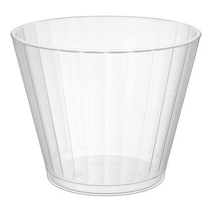 Ly nhựa trong suốt có khía WNA Comet CC9240 Classicware 266 ml - Thùng 240 cái