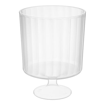 Ly rượu vang nhựa có chân WNA Comet CCW5240 Classicware 148 ml trong suốt 1 mảnh - Gói 10 cái