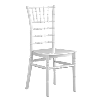 Ghế tiệc Lancaster bàn & Seating trắng Resin ghế Chiavari