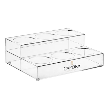 Giá đựng chai siro Capora 2 tầng