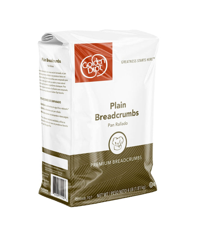 Vụn bánh mì vị nguyên bản Golden Dipt 1,8 kg - Thùng 6 gói