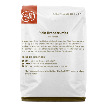 Vụn bánh mì vị nguyên bản Golden Dipt 1,8 kg - Thùng 6 gói