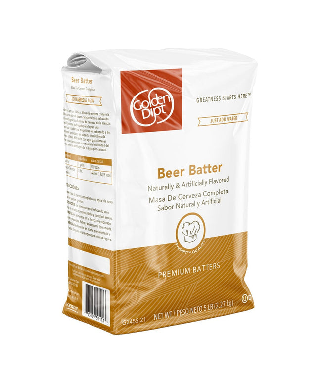 Bột chiên xù bia Golden Dipt 2,3 kg - Thùng 6 gói